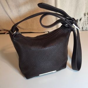 Jones New York Brown Pebble Leather